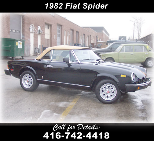 1982 Fiat Spider - For Sale